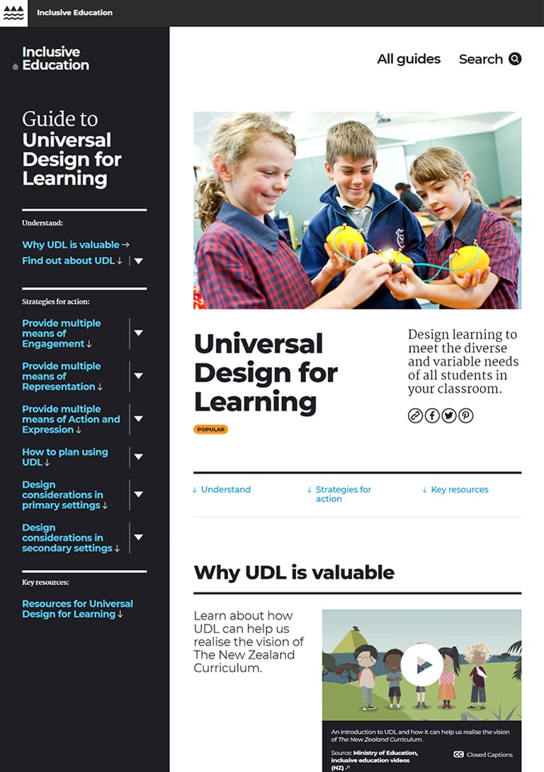 Universal Design for Learning